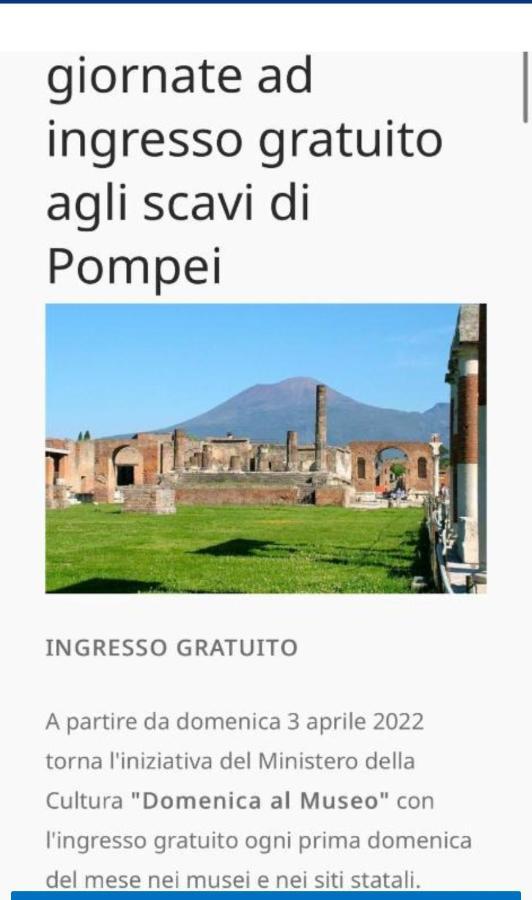 Giga'S House Pompei Villa Luaran gambar
